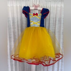 Kids Princess Costume Dress - Blue and Yellow